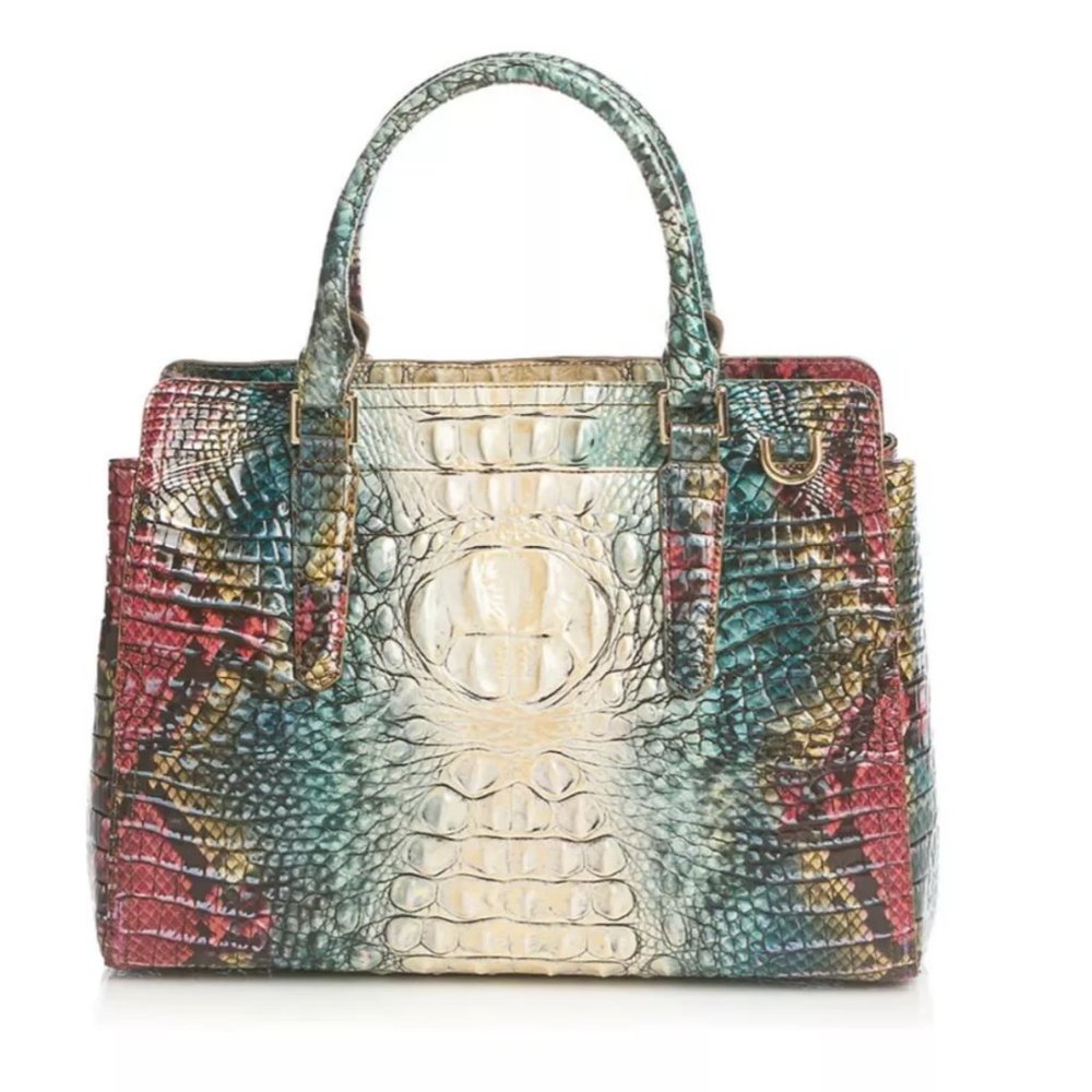 Brahmin Small Finley Komodo Ombré Melbourne Bag ❤️